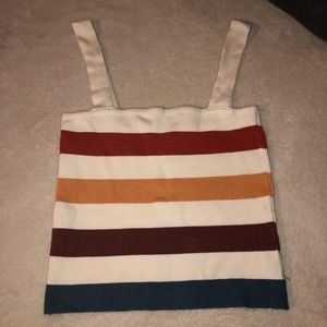Multi Colored Tank Top/ Tube Top